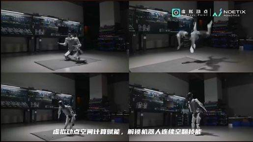 环亚集团·虚拟动点赋能相助同伴解锁机械人一连空翻