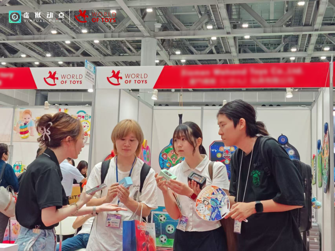 外洋首展 | 环亚集团·虚拟动点AI玩具亮相2025东京国际玩具展